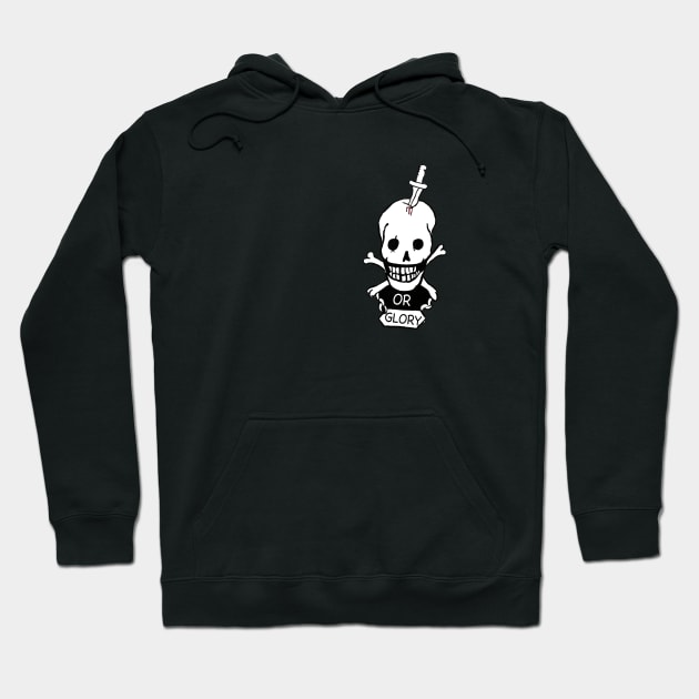 Death Or Glory Hoodie by Perfect Organism Podcast & Shoulder of Orion Podcast